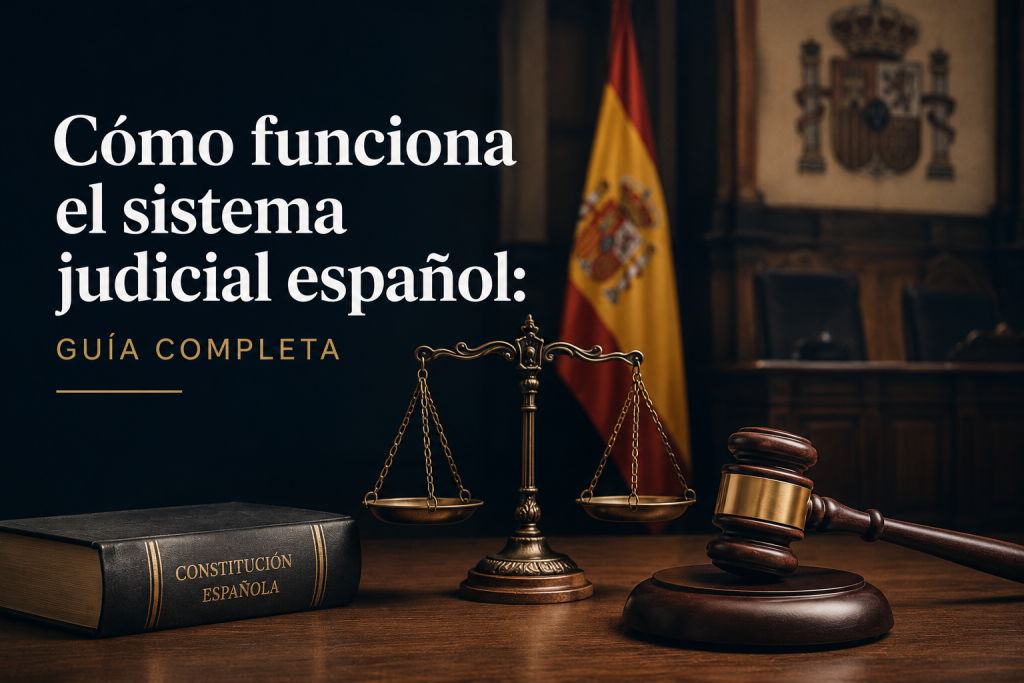 Cómo funciona el sistema judicial español: Guía completa